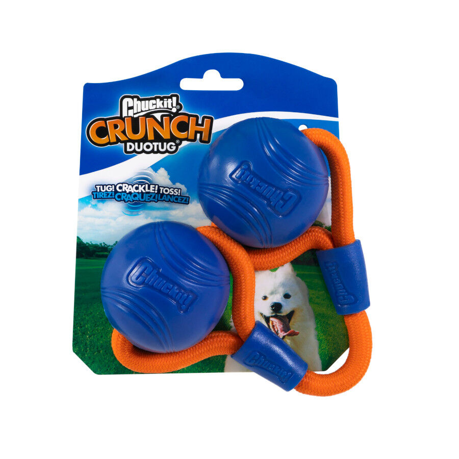 Chuckit! Crunch Duo Tug Pelota Con Cuerda para perros, , large Imagen numero 2